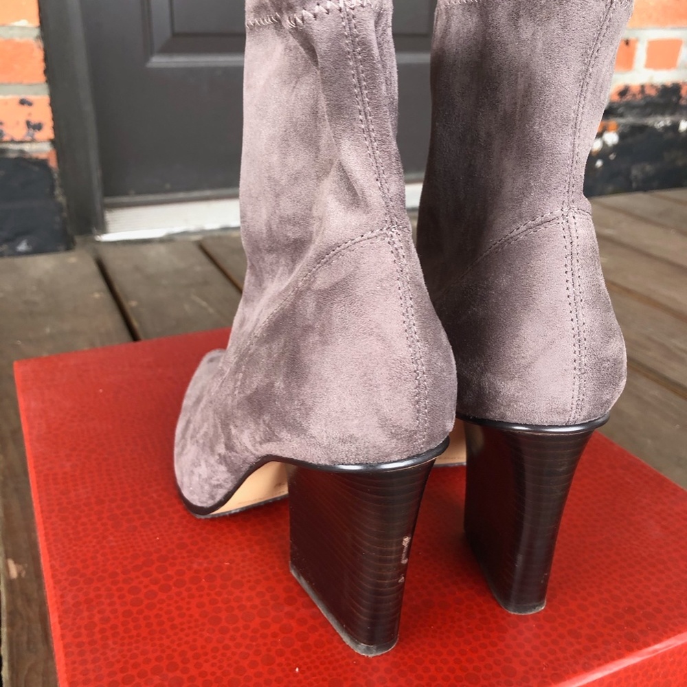 Suede Booties - Picture 4 of 4